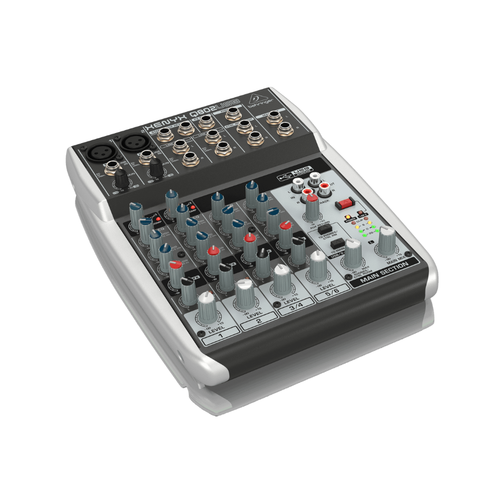 Mixer Analog Behringer Q802USB