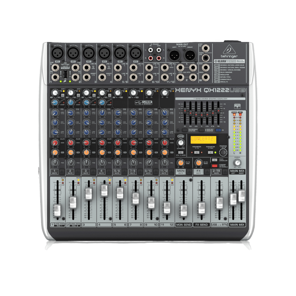 Mixer Analog Behringer QX1222USB