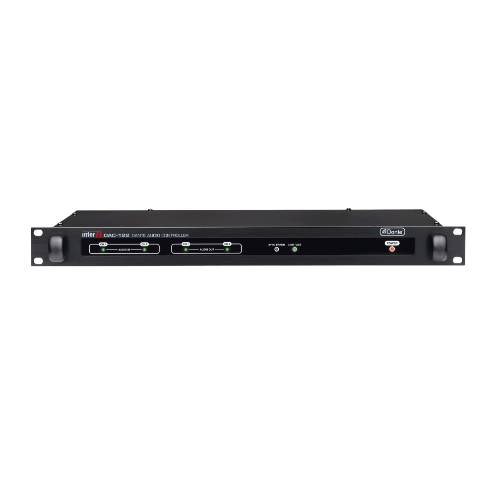 Bộ điều khiển âm thanh Dante Inter-M DAC-122