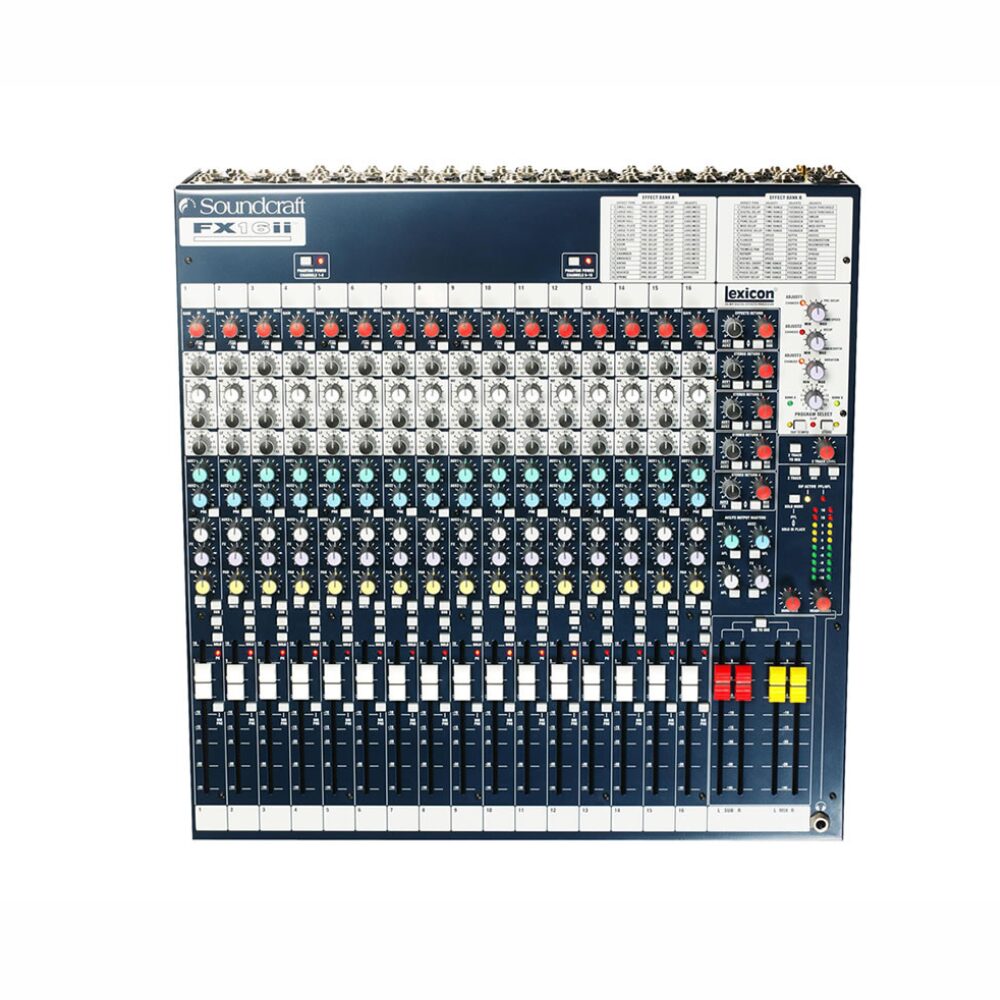 Mixer Multi-Purpose Soundcraft FX16ii