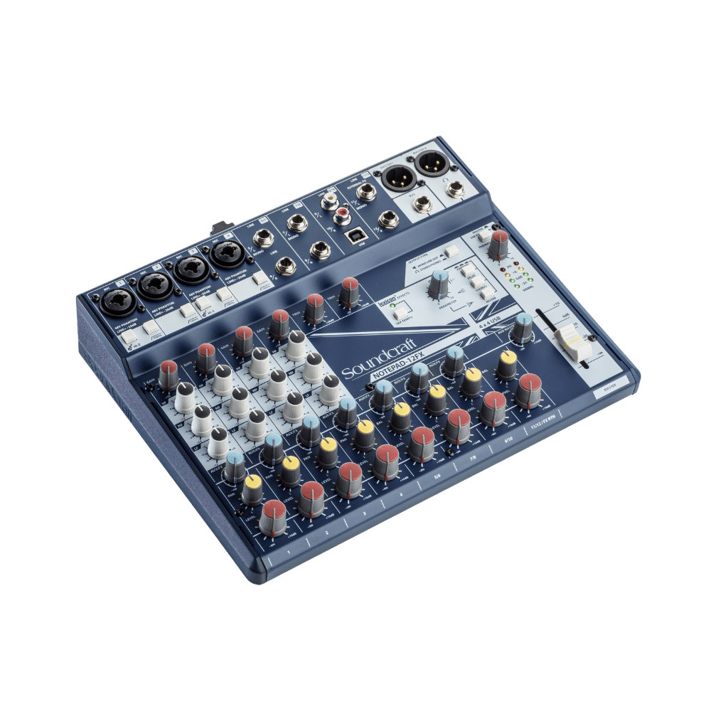 Mixer Analog Soundcraft Notepad-12FX