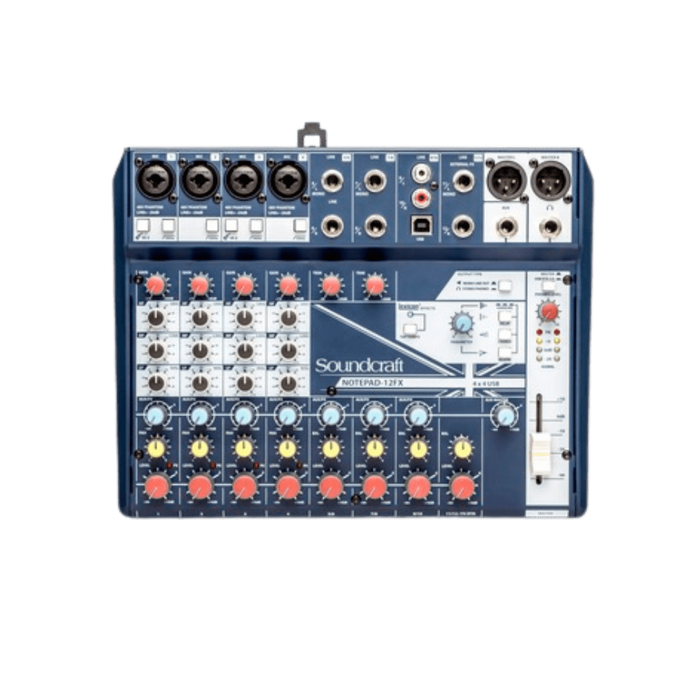 Mixer Analog Soundcraft Notepad-12FX