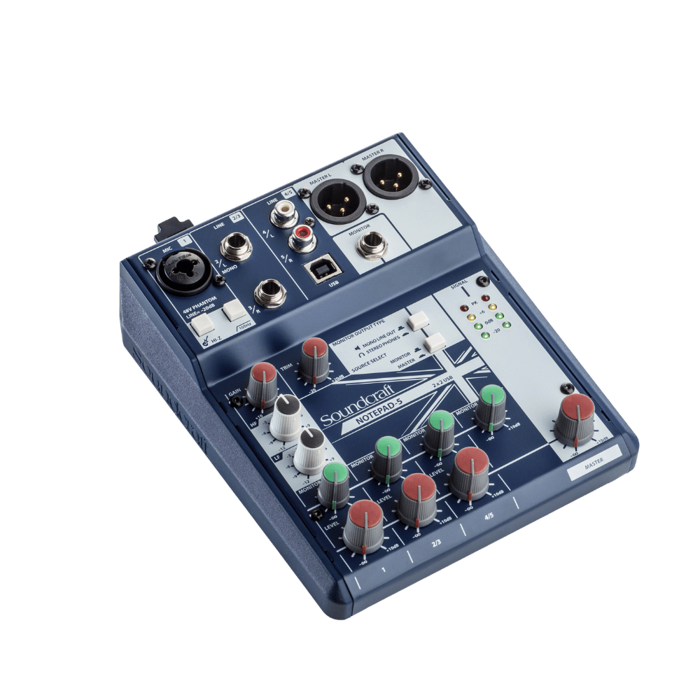 Mixer Analog Soundcraft Notepad-5