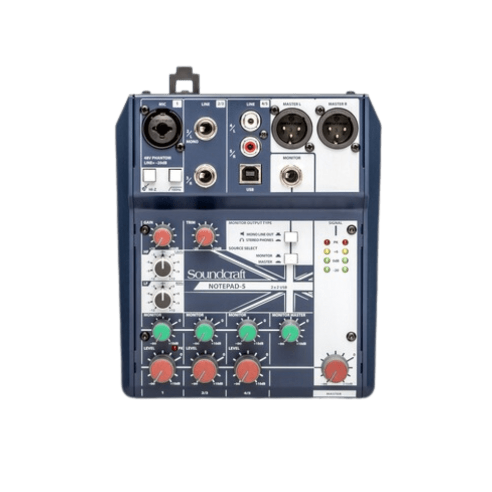 Mixer Analog Soundcraft Notepad-5