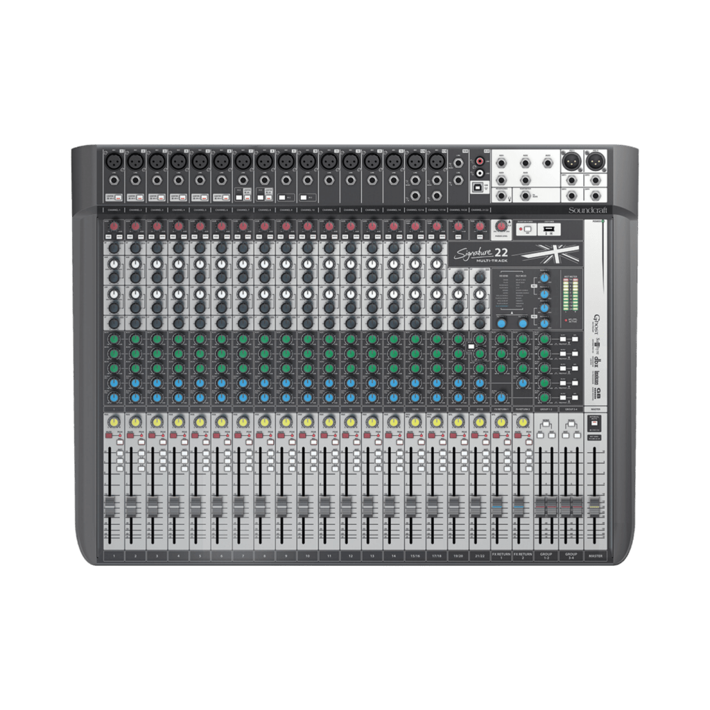 Mixer Soundcraft Signature 22 MTK