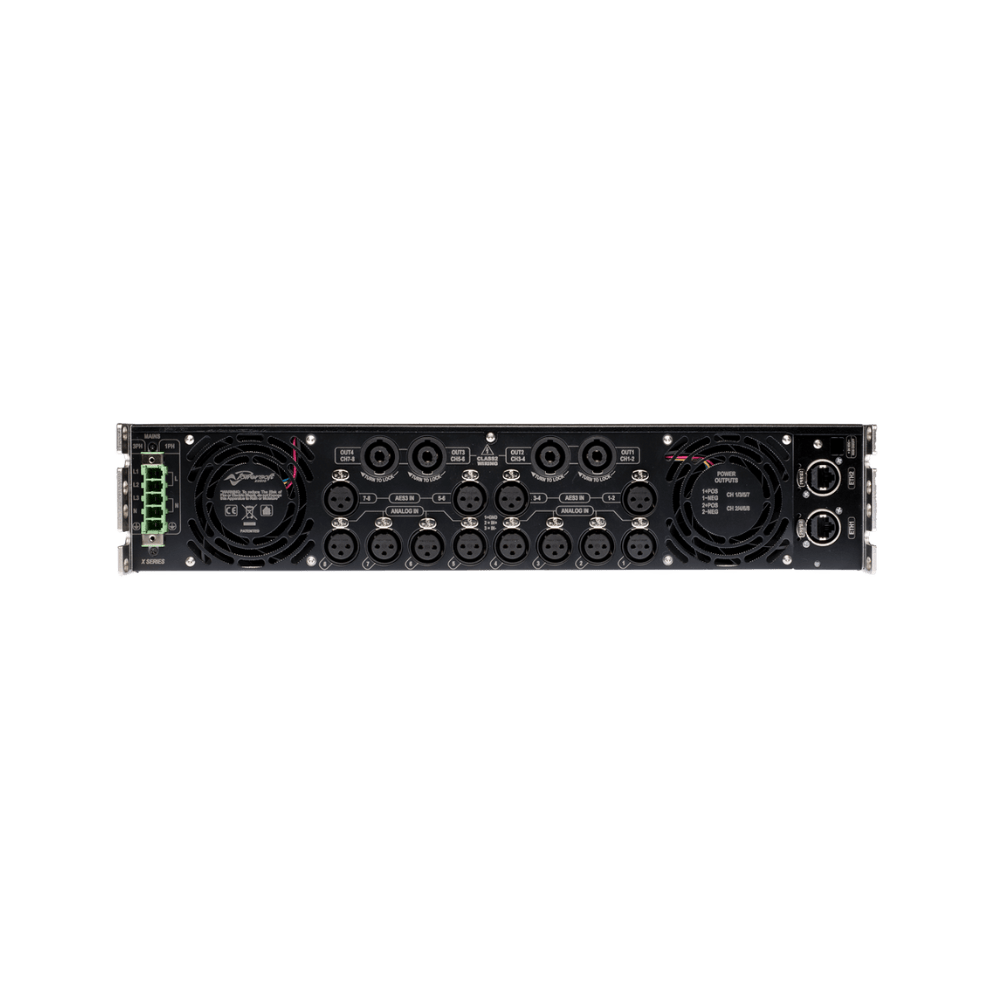 Amplifier 8 kênh Powersoft X8 DSP + ETH