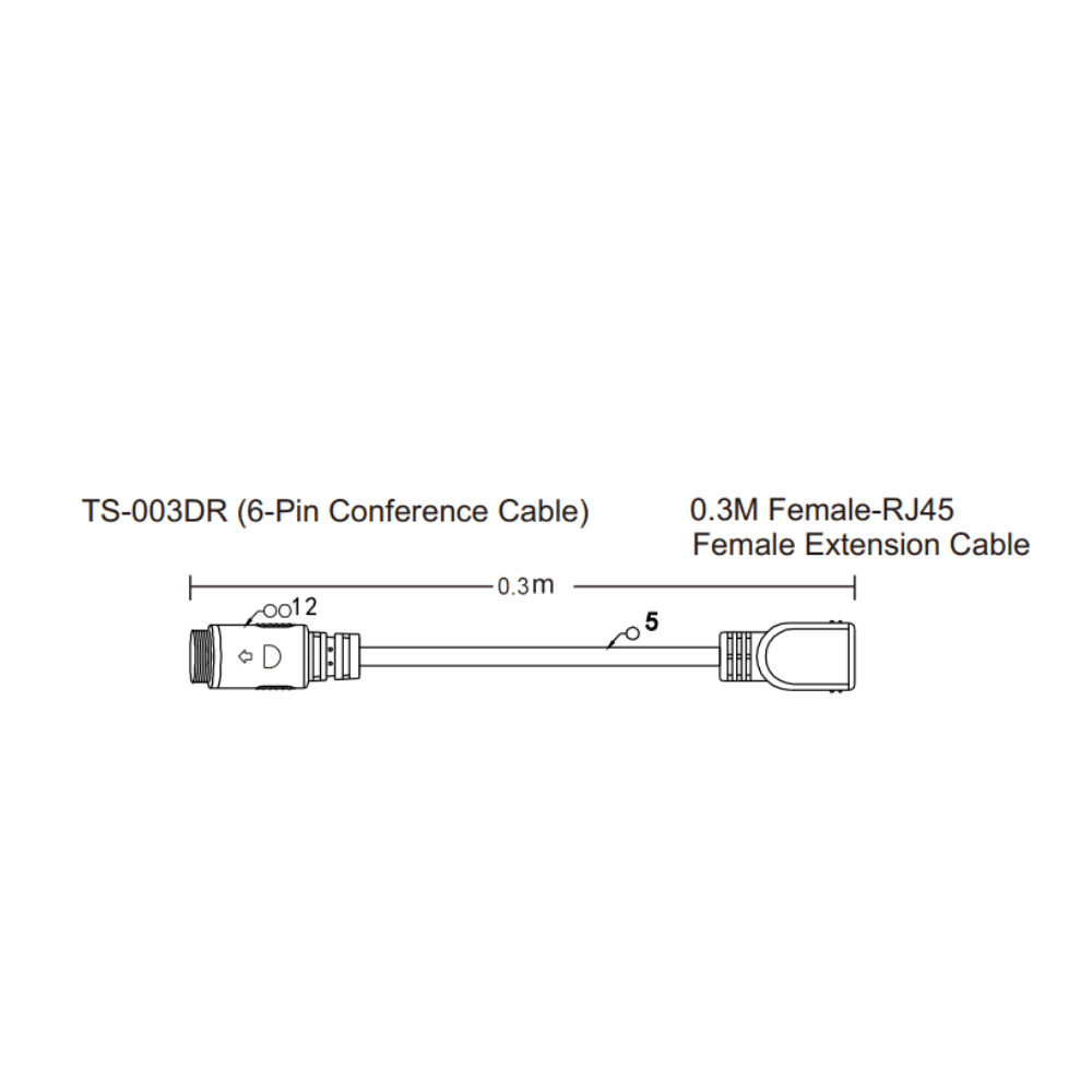 Cáp nối dài ITC TS-003DR