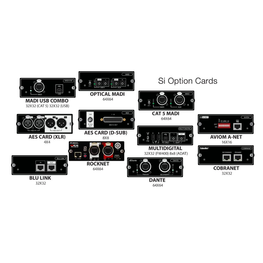 Soundcraft Si Option Cards