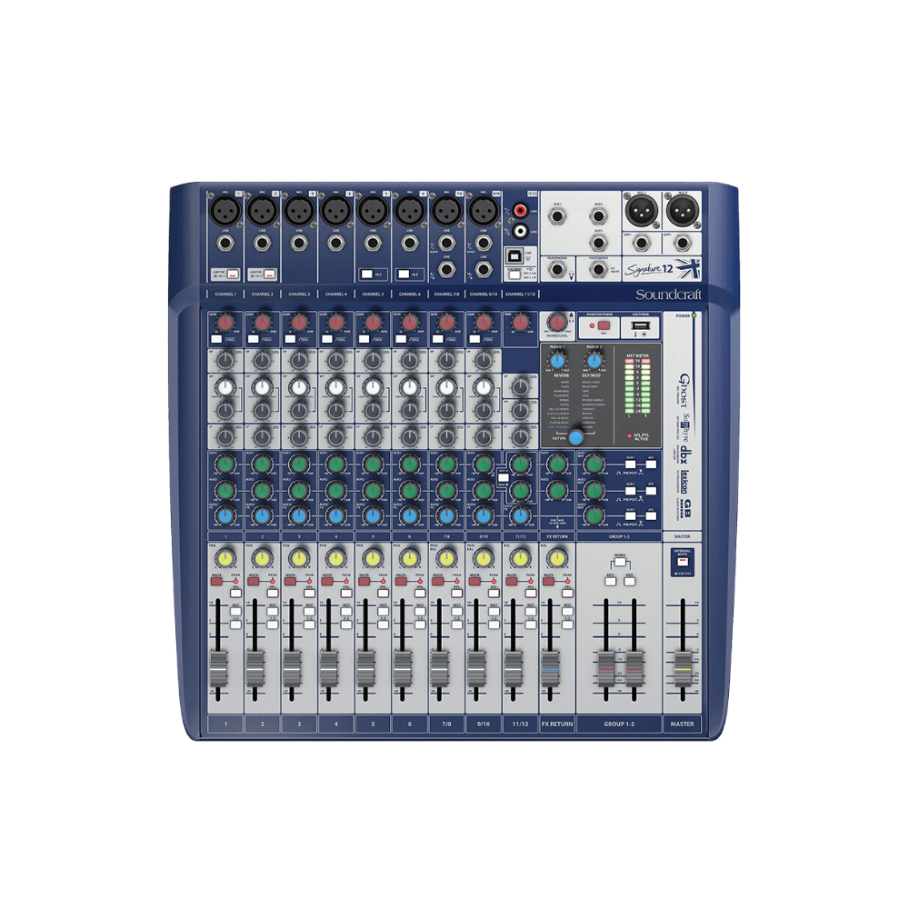 Mixer Analog Soundcraft Signature 12