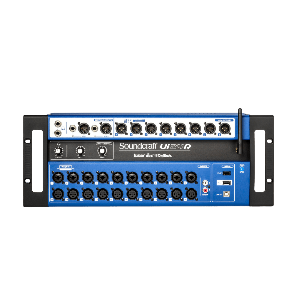 Mixer Digital điều khiển không dây 24 kênh Soundcraft Ui24R